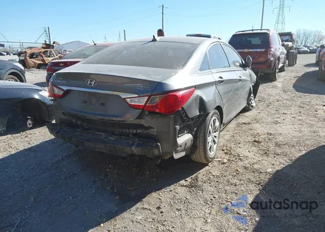 2011 Hyundai Sonata Gls из США, поврежденный, VIN 5NPEB4AC9BH119848